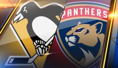 Rakell scores twice, Crosby has a goal and two assists as the Penguins beat the Panthers 5-2