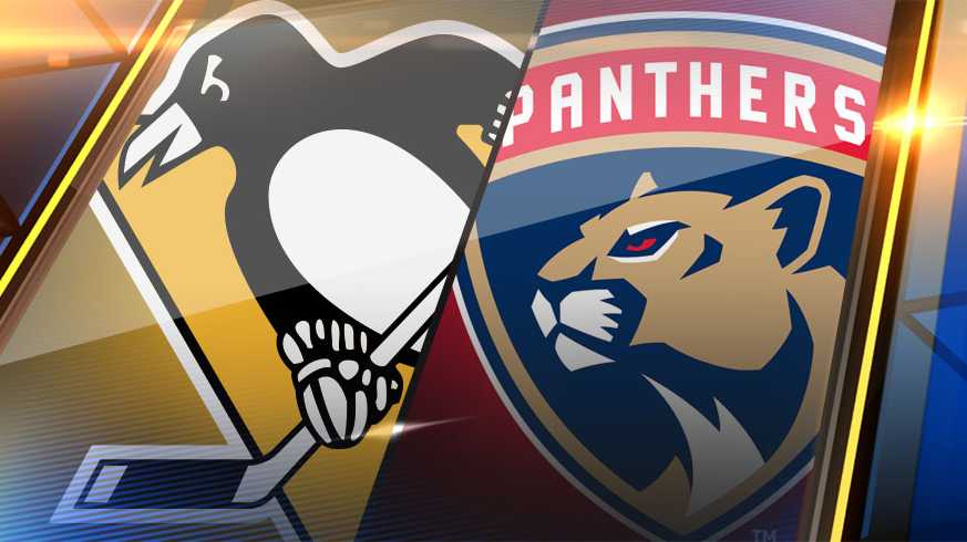 Rakell scores twice, Crosby has a goal and two assists as the Penguins beat the Panthers 5-2