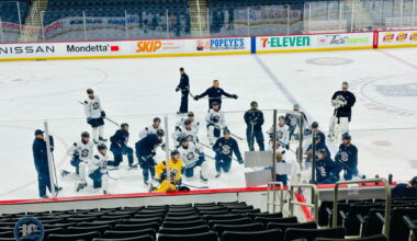 Winnipeg Jets Practice Report – Illegal Curve Hockey