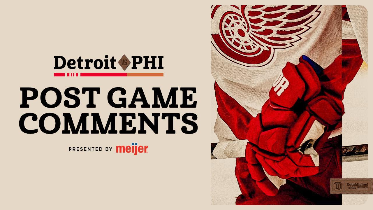 Meijer Postgame Comments 4/02/26 | Detroit Red Wings