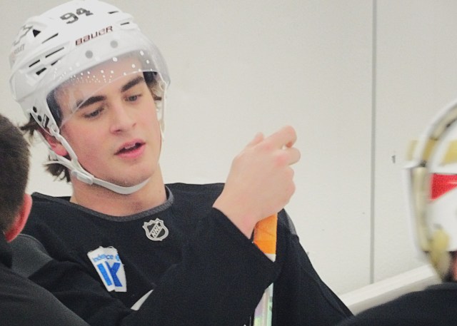 Porter Martone's NHL debut