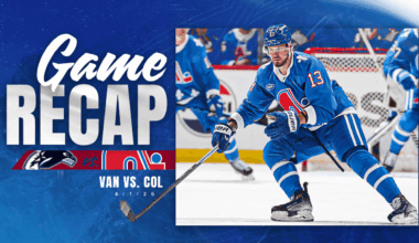 Avalanche Falls to Canucks 8-6