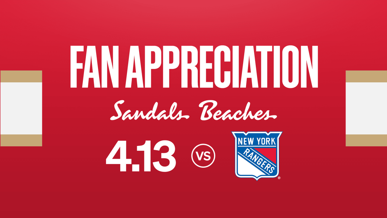 Florida Panthers to Host Fan Appreciation Night on Monday, April 13