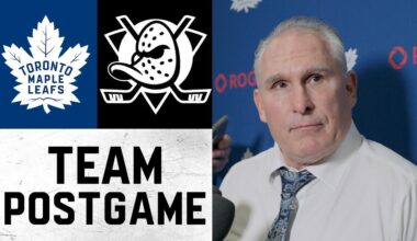 Maple Leafs Full Media Availability | Post Game @ Anaheim Ducks | March 30, 2026