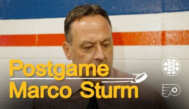 Press Room: Marco Sturm | Boston Bruins