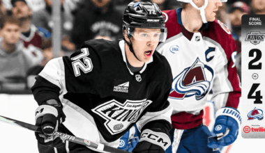 RECAP: Kings 2, Avalanche 4, 3/2