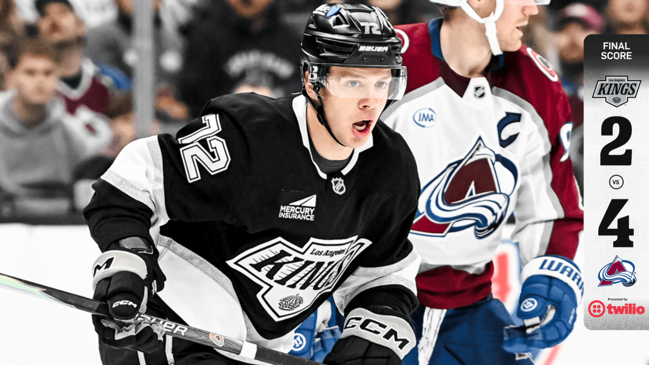 RECAP: Kings 2, Avalanche 4, 3/2