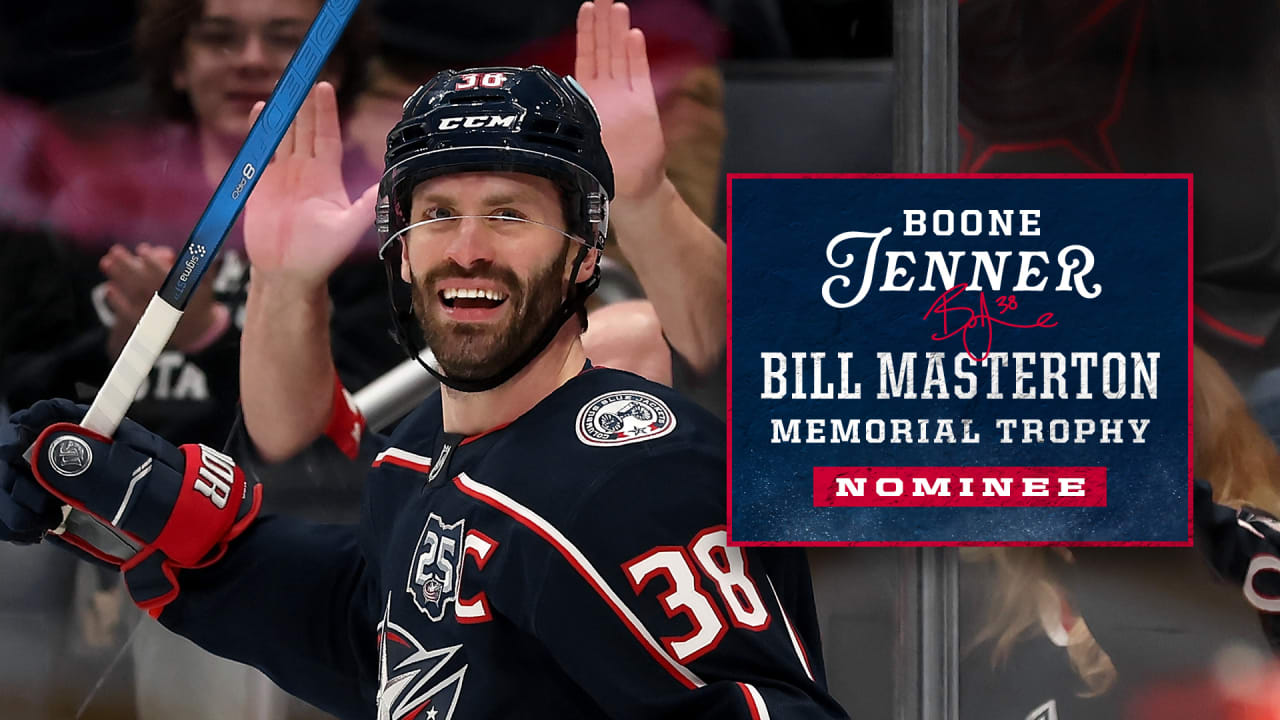 Blue Jackets forward Boone Jenner nominated for Bill Masterton Memorial Trophy