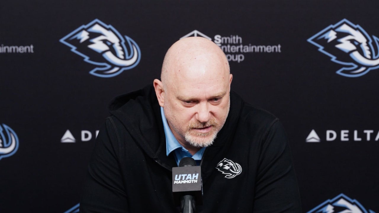 PRE-GAME: André Tourigny 4.7.26 | Utah Mammoth