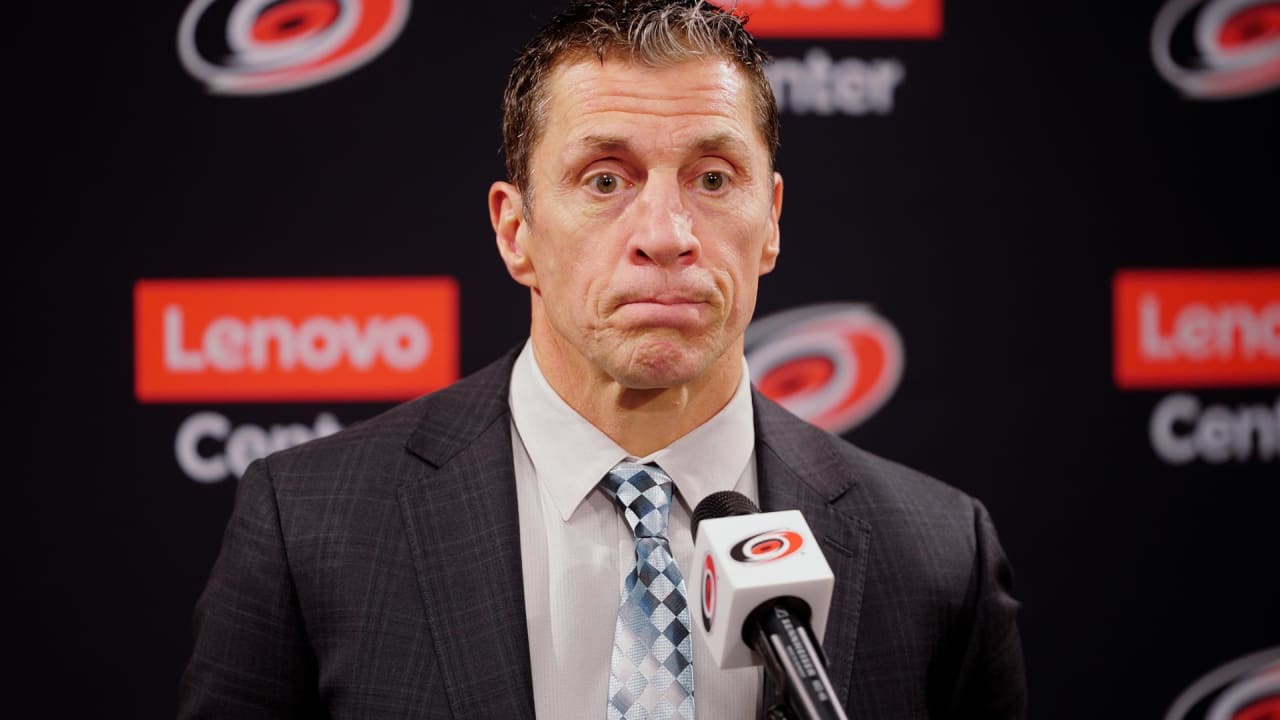 Rod Brind'Amour Postgame Quotes | Carolina Hurricanes
