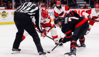 Hurricanes 'have to do better' at face-offs ahead of Game 3 at Senators