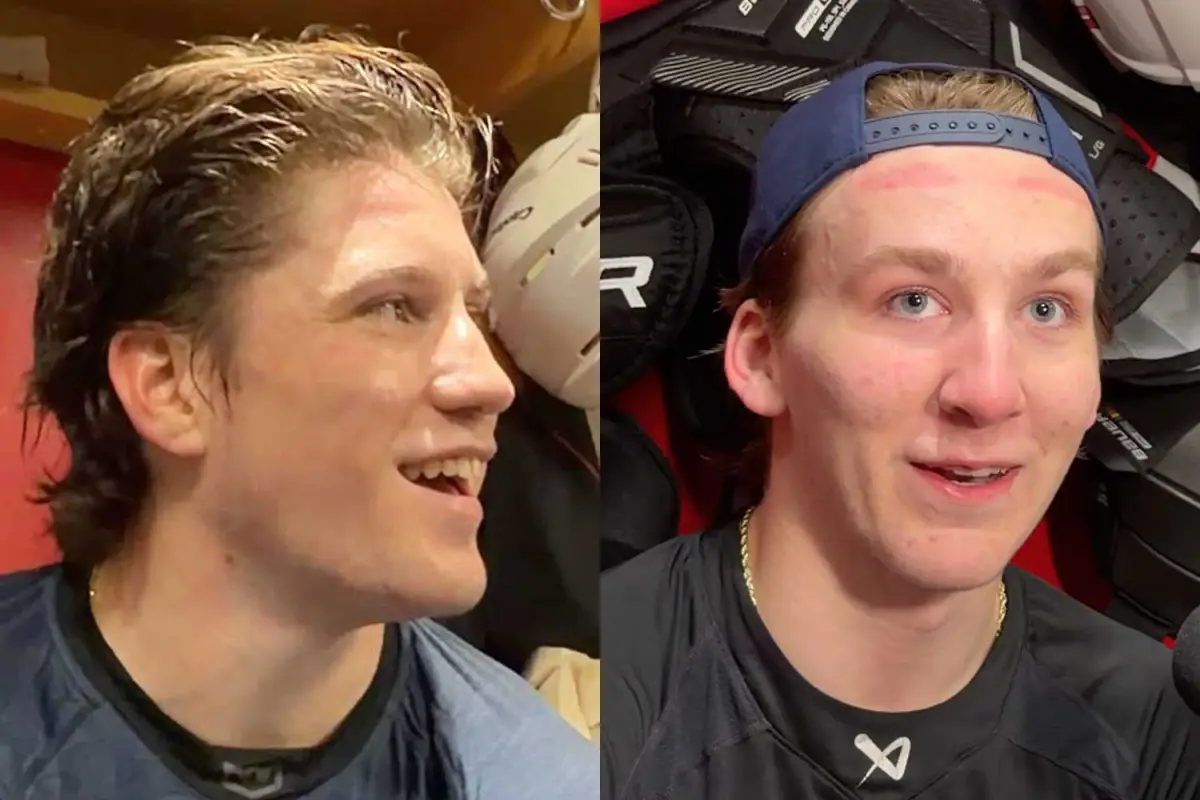 Ryan Leonard and Cole Hutson will be roommates next season: ‘Maybe they should hire a chef or something to keep the fridge stocked’