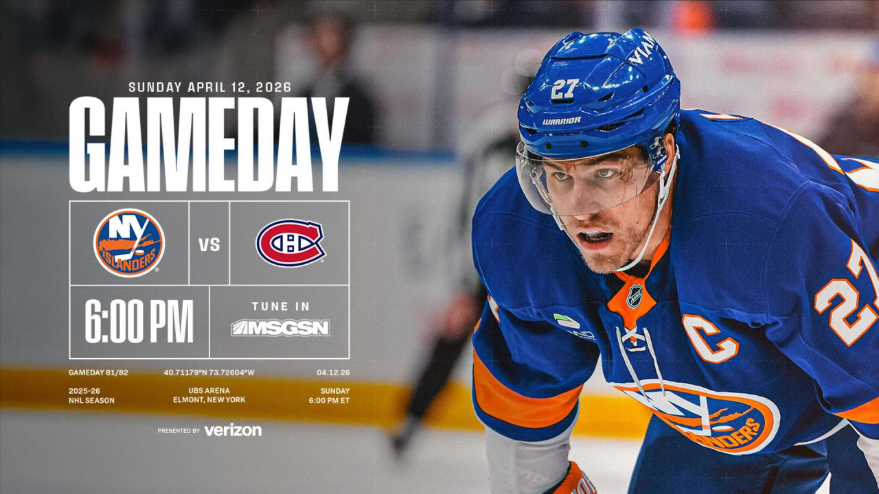 Game Preview: Islanders vs Canadiens
