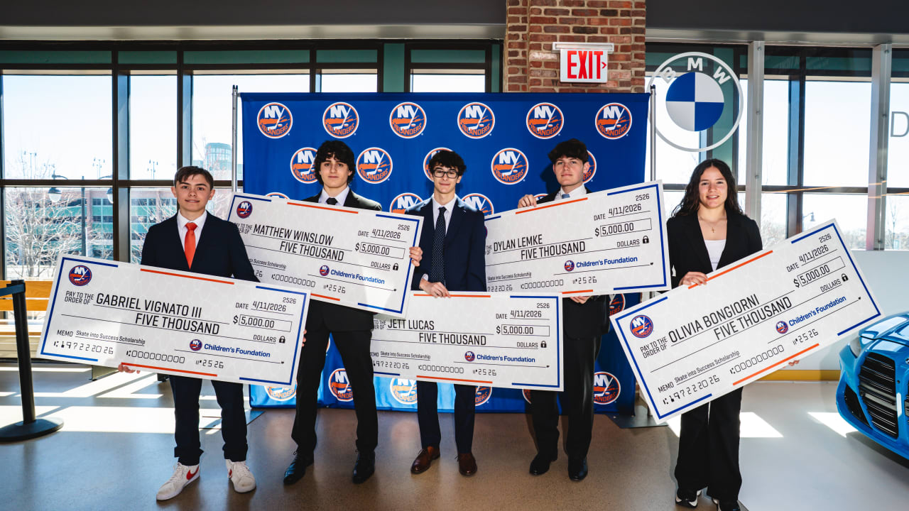 Meet the Islanders Skate into Success Scholarship Winners