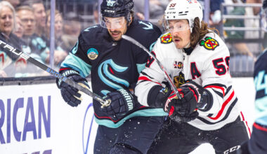 Kraken lose to Blackhawks 4-2, Playoff Hopes Near-Zero