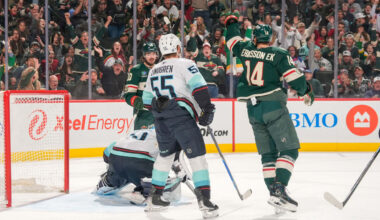 Eriksson Ek has 3 points, Wild defeat Kraken for 4th straight win
