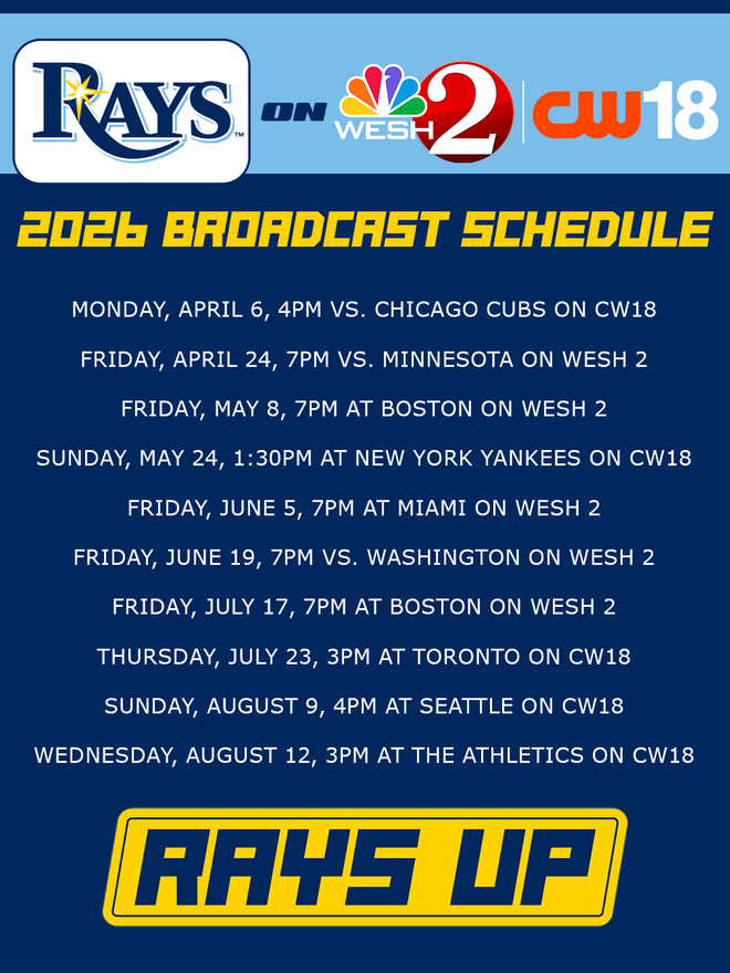 Rays on WESH 2/CW18
