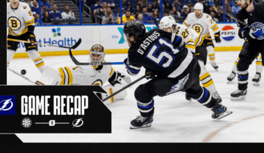 Recap: Lightning 3, Bruins 1