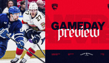 PREVIEW: Panthers visit Maple Leafs for final road game of 2025-26