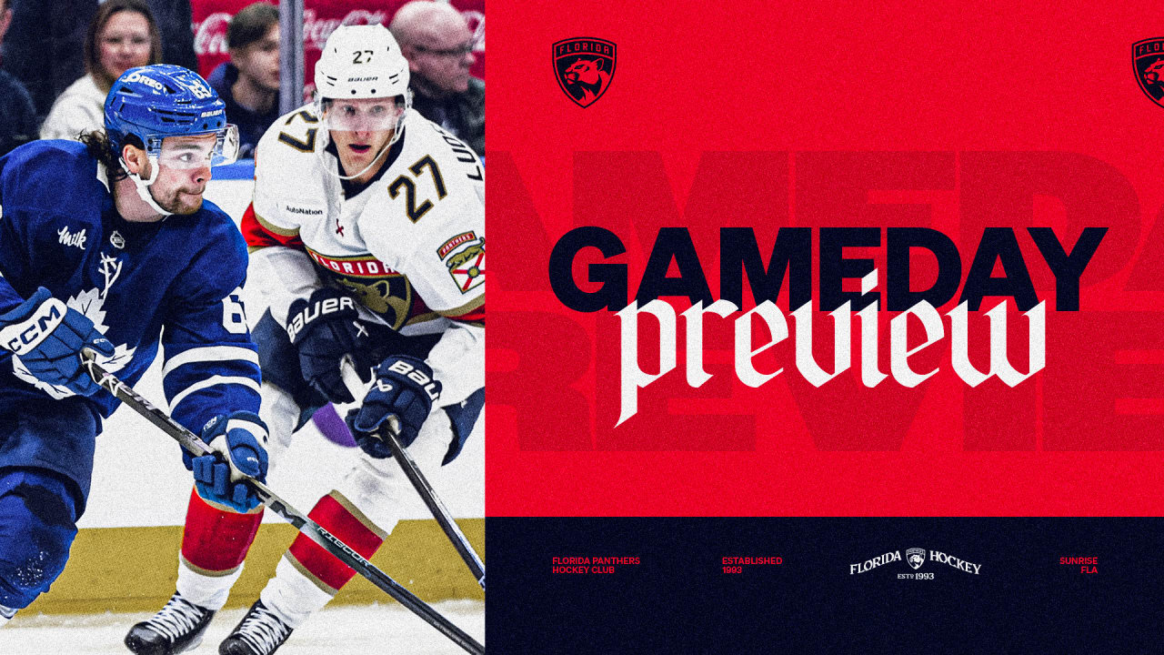 PREVIEW: Panthers visit Maple Leafs for final road game of 2025-26
