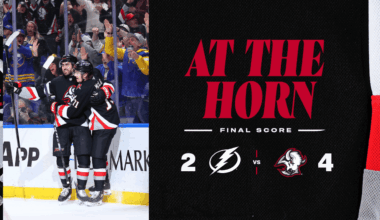 At the Horn | Sabres 4 - Lightning 2