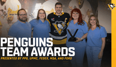 Penguins Announce Winners of Team Awards for 2025.26 Season