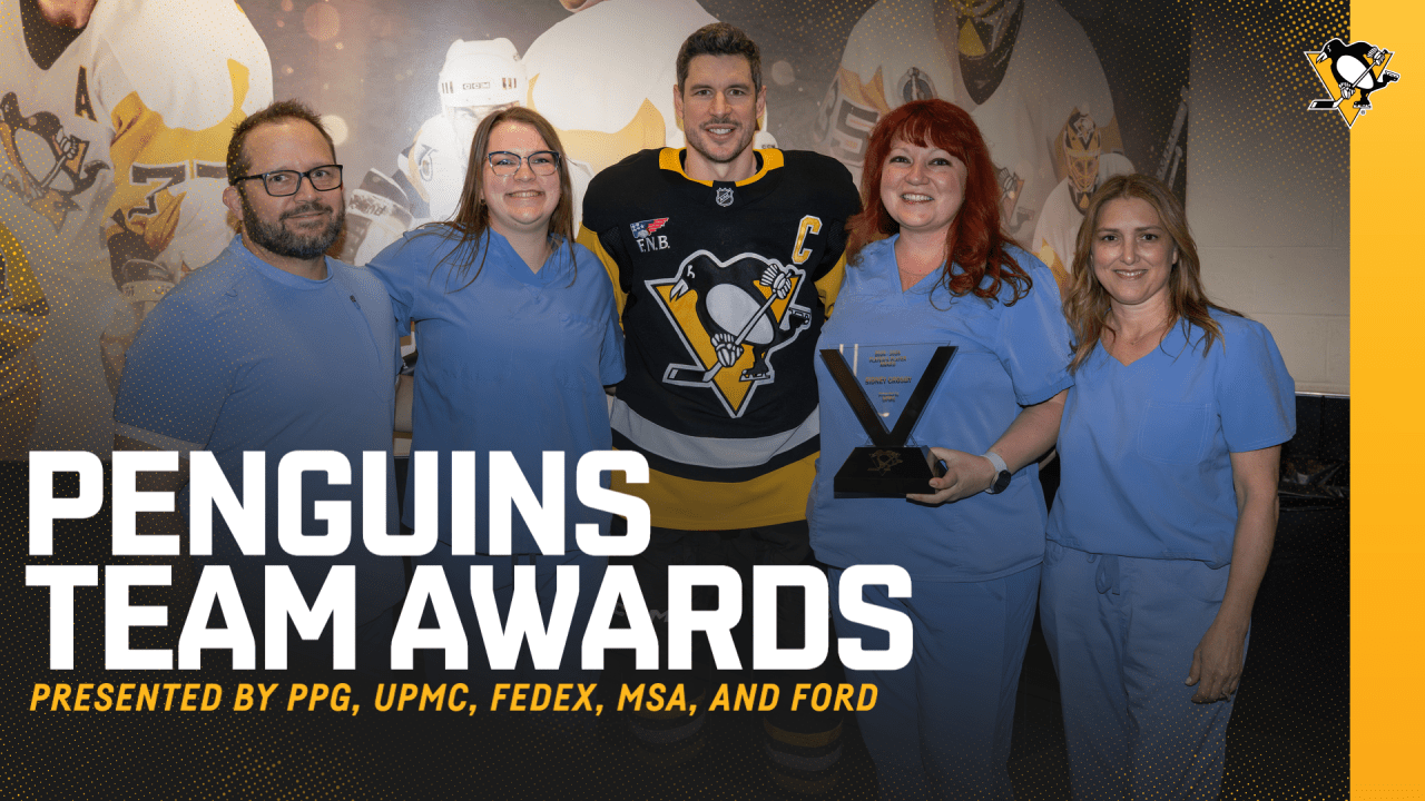 Penguins Announce Winners of Team Awards for 2025.26 Season