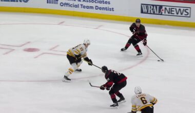 Geekie Secures Hat Trick | Boston Bruins