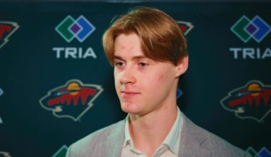 Gustafsson Nyberg Signed 4/9 | Minnesota Wild