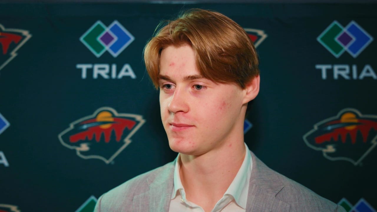 Gustafsson Nyberg Signed 4/9 | Minnesota Wild