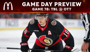 Stützle and Sens look to keep rolling on home ice; Chabot makes unexpected return to practice