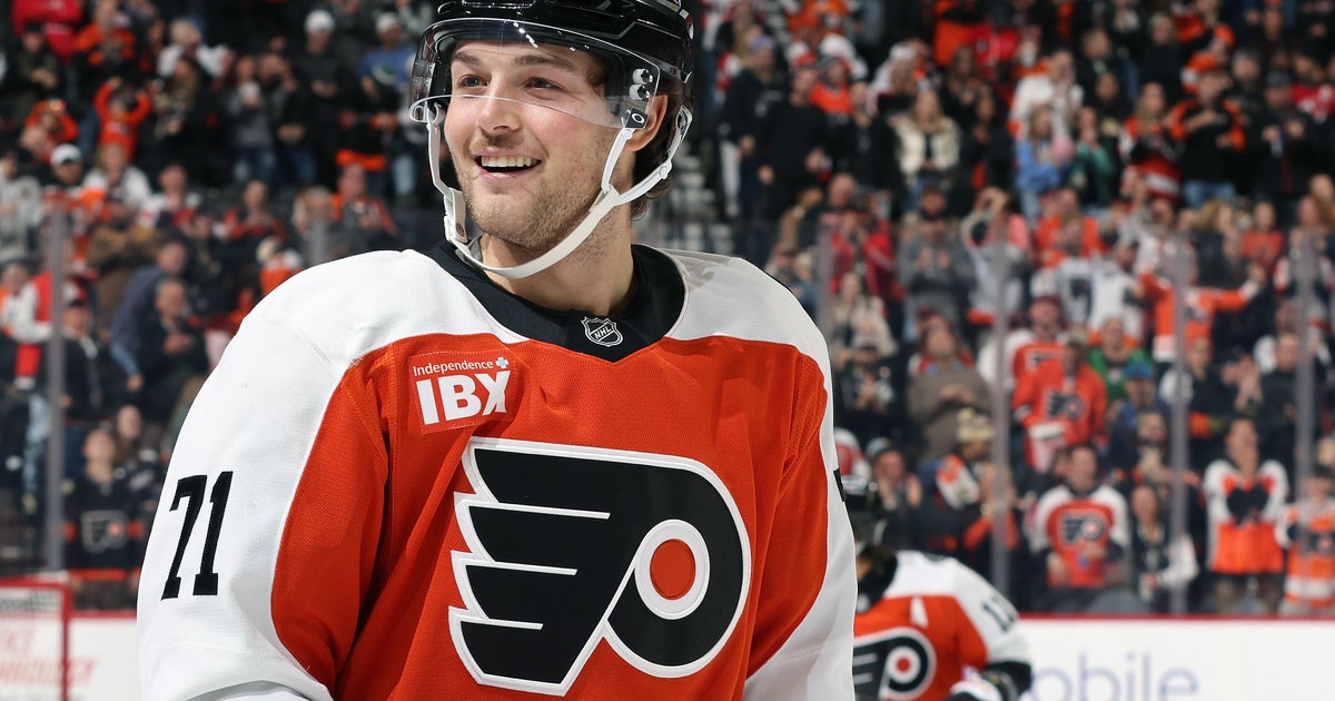 Tyson Foerster returns to Philadelphia Flyers' lineup in time for playoff push