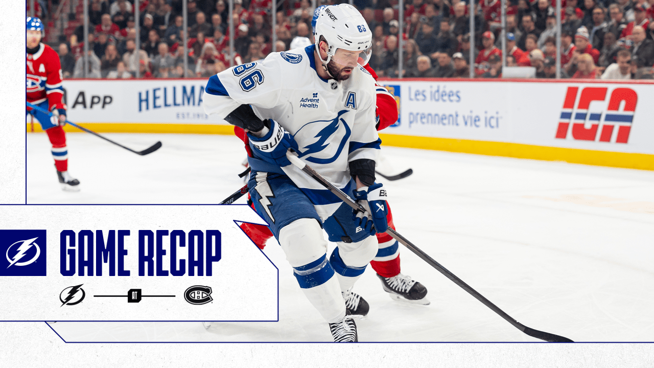Recap: Canadiens 2, Lightning 1