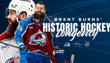 Brent Burns Continues Incredible Hockey Longevity with 1,000th Consecutive Game Played