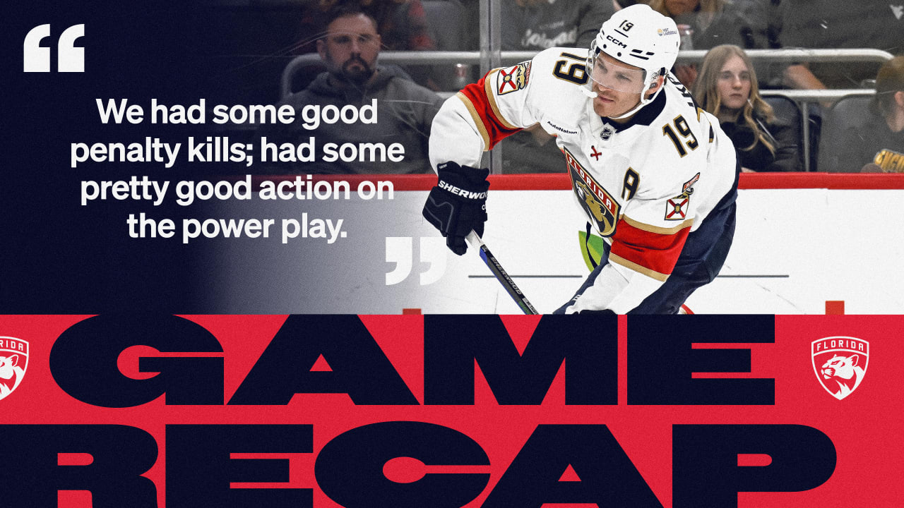 RECAP: Penguins 5, Panthers 2