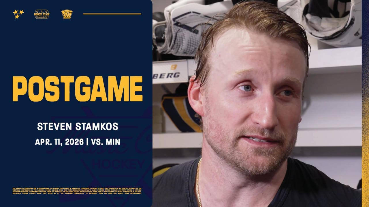 Postgame: Steven Stamkos | Nashville Predators
