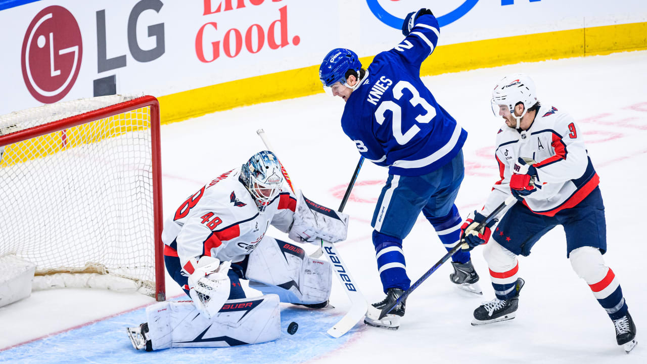 Capitals shut out Maple Leafs, gain in Eastern playoff race