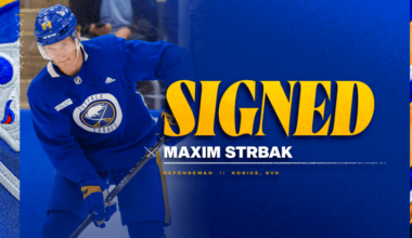 ŠTRBÁK AGREES TO THREE-YEAR, ENTRY-LEVEL DEAL WITH SABRES