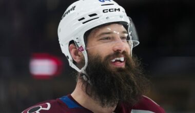 At 41, defenseman Brent Burns set for 1,000th straight regular-season game