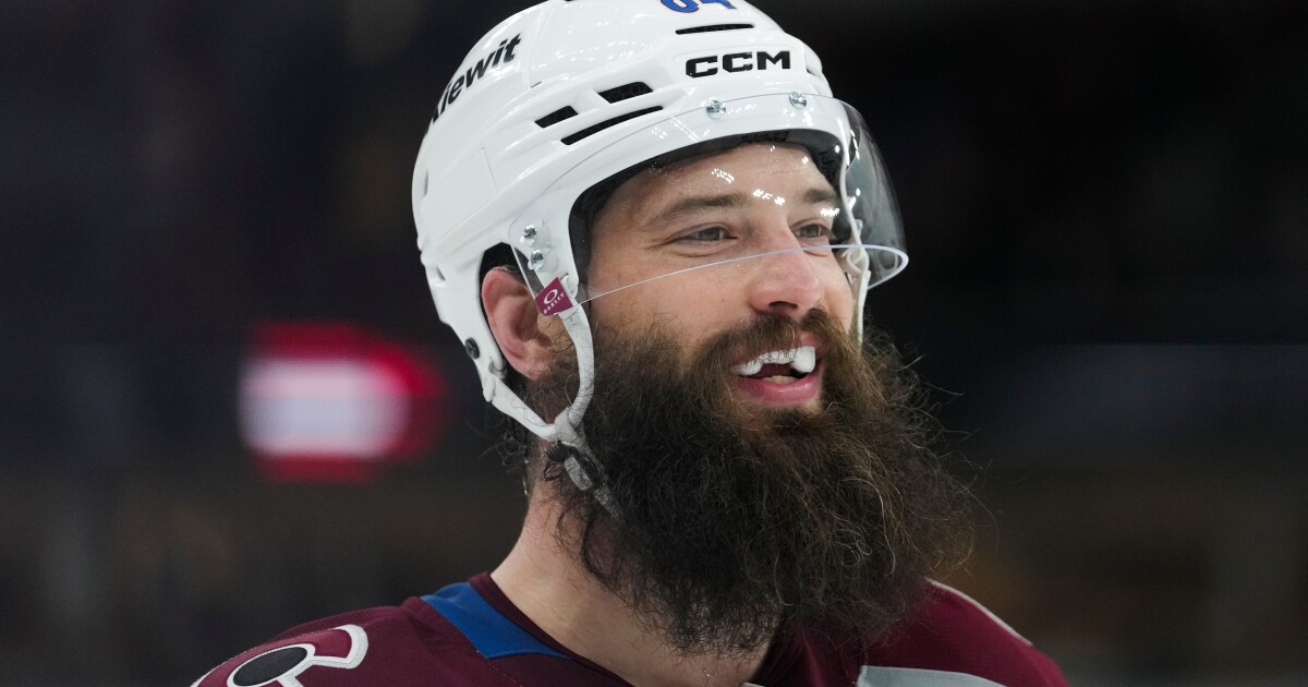 At 41, defenseman Brent Burns set for 1,000th straight regular-season game