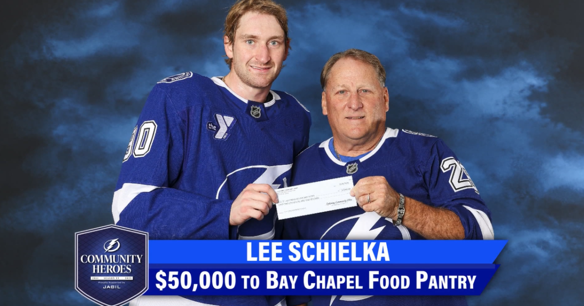 Tampa Bay Lightning Community Hero: Lee Schielka