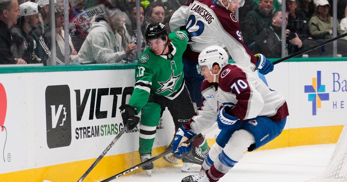 NHL-leading Avs blank Stars 2-0 for big step toward playoffs home-ice advantage