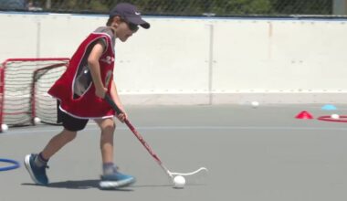 Panthers send gear, lessons to these young athletes