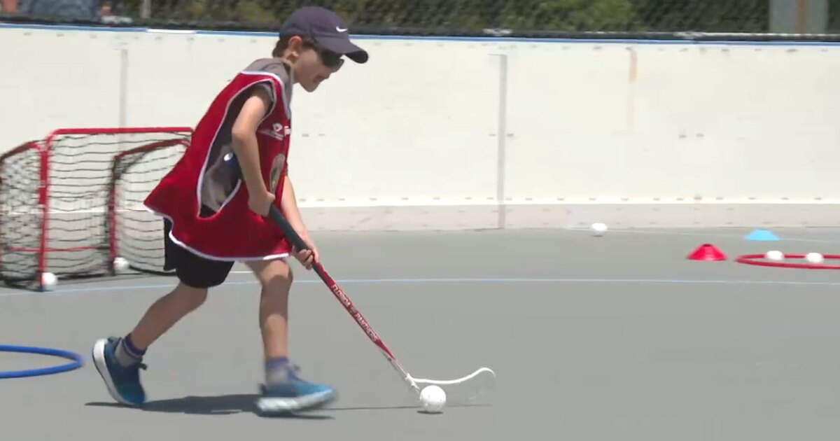 Panthers send gear, lessons to these young athletes