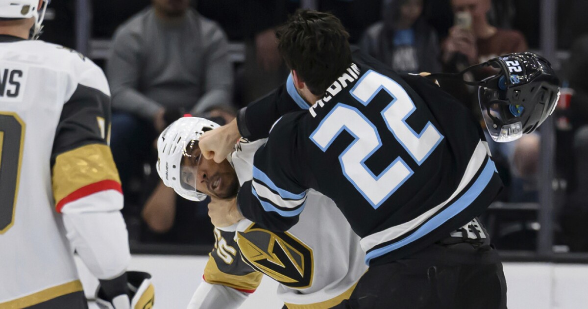 Mammoth and Golden Knights head into 1st-round meeting in NHL playoffs