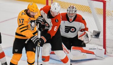 Flyers top Penguins to take commanding 2-0 lead in first-round series