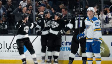 Trevor Moore's overtime goal lifts Los Angeles Kings over St. Louis Blues 2-1