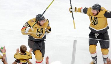 Howden's short-handed goal gives Golden Knights 5-4 double-OT win over Mammoth and 3-2 series lead