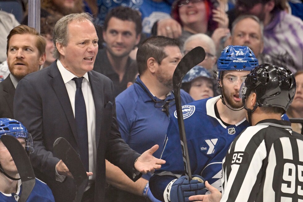 NHL investigating after Lightning's Holmberg hurt arm crashing into unlatched penalty box door