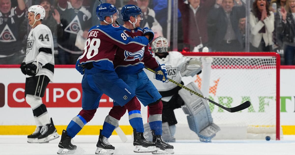 Kings lose Game 1 to Avalanche